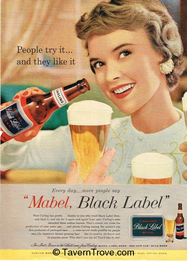 Carling Black Label Beer