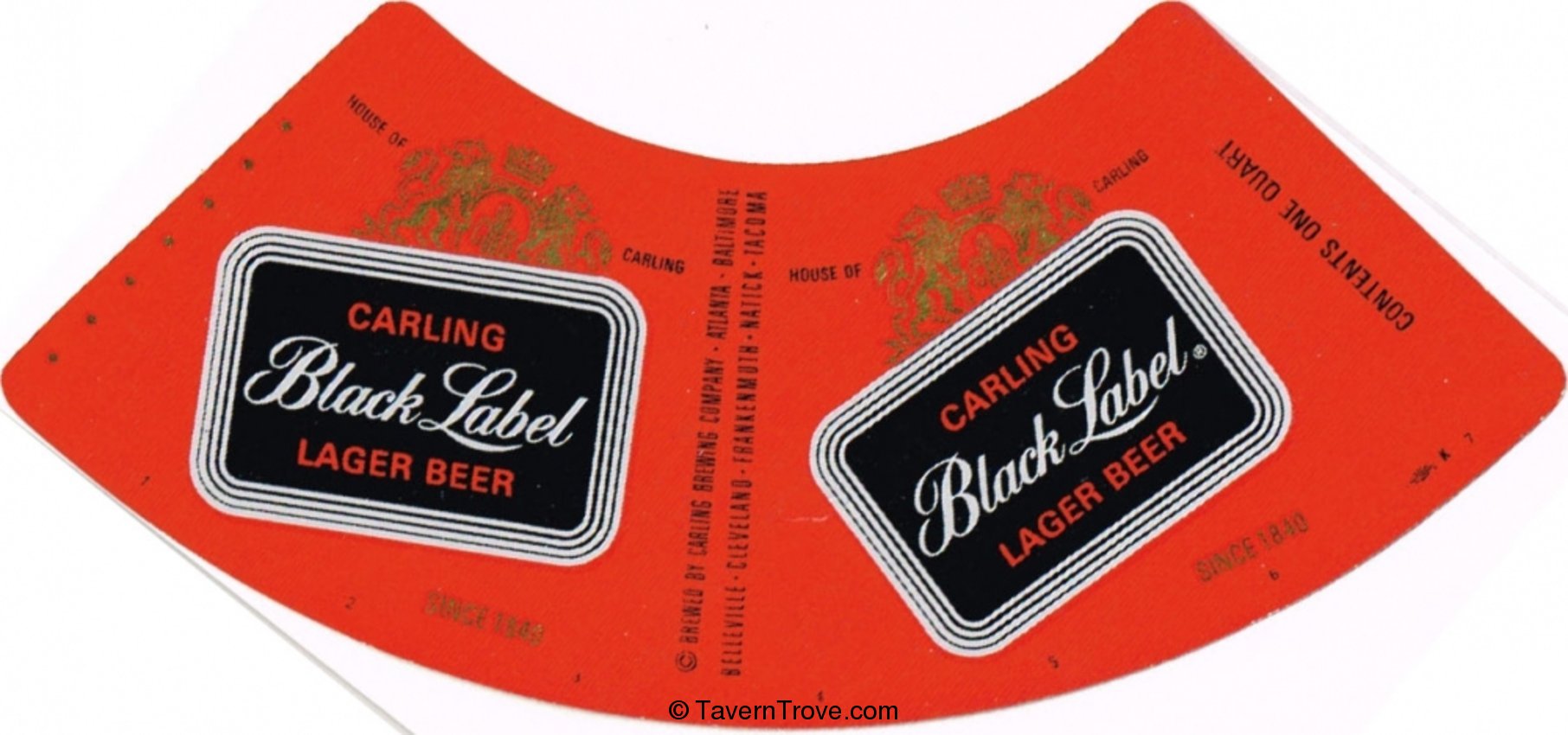 Carling Black Label Draft Beer