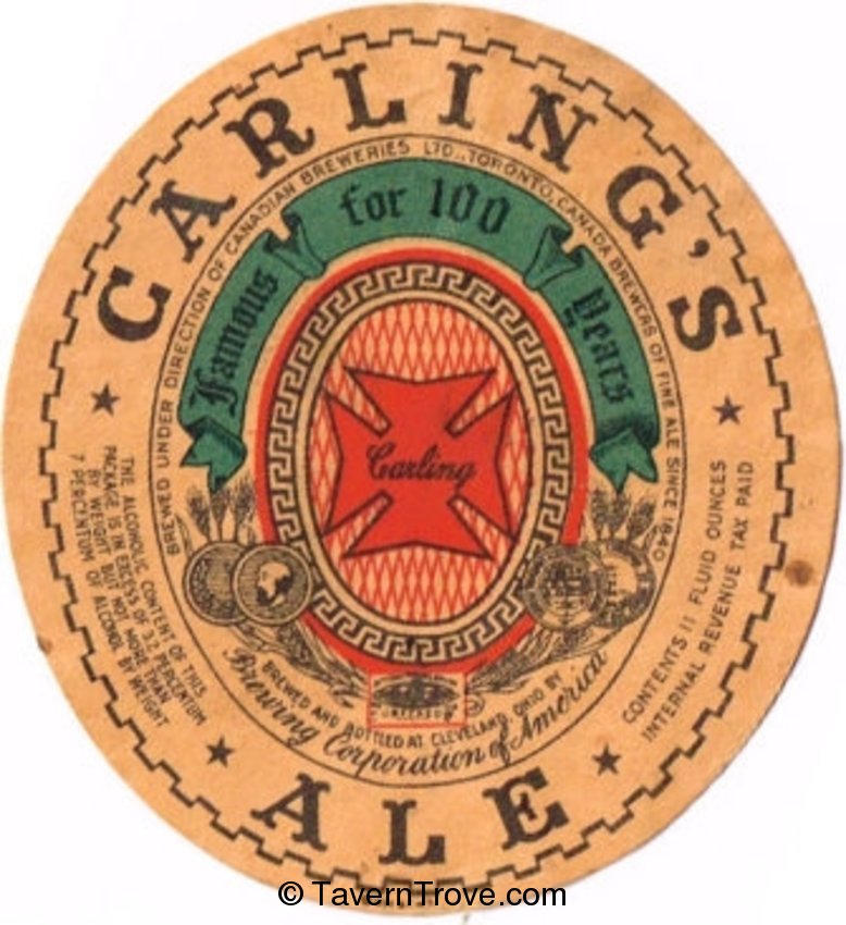 Carling's Ale