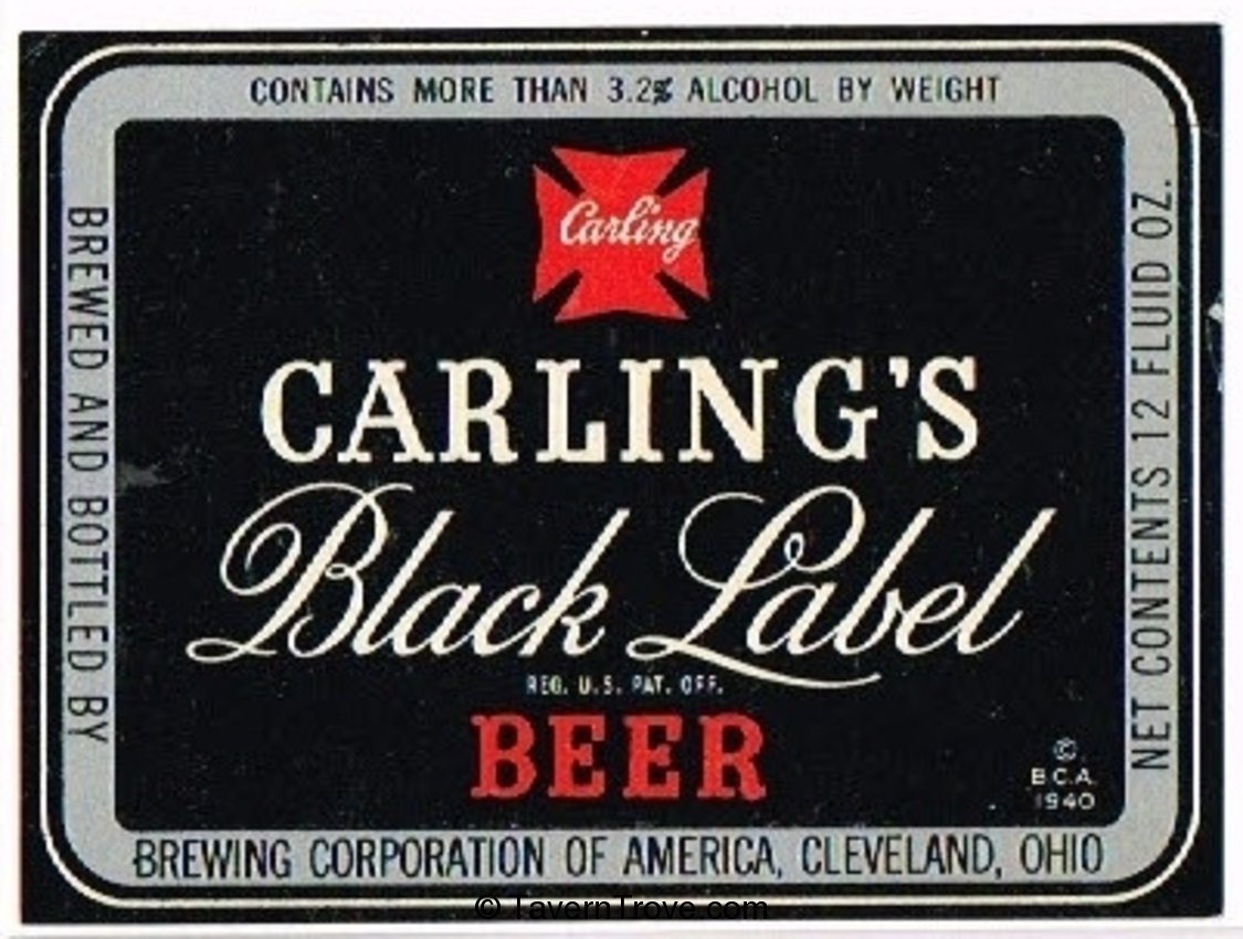 Carling's Black Label Beer