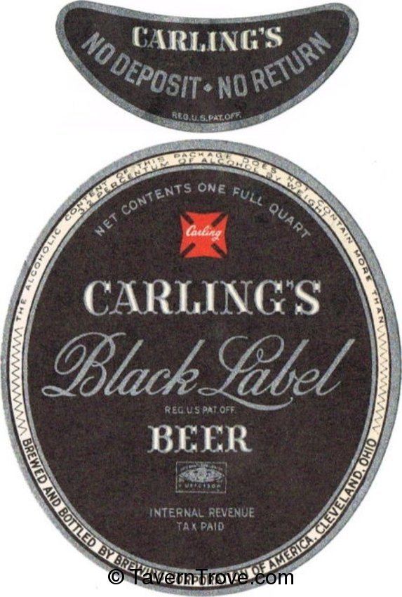 Carling's Black Label Beer