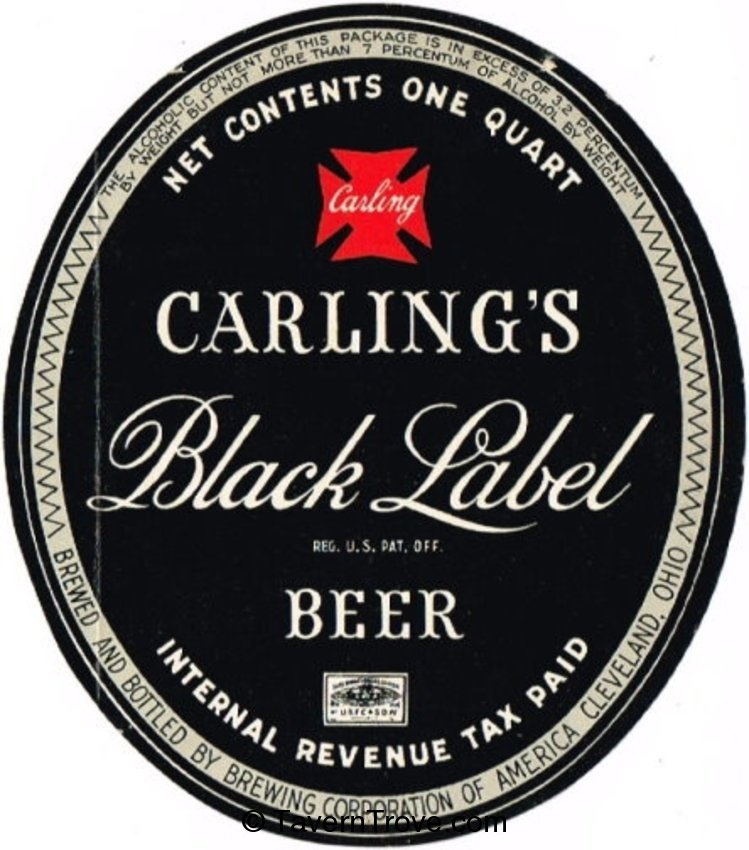 Carling's Black Label Beer