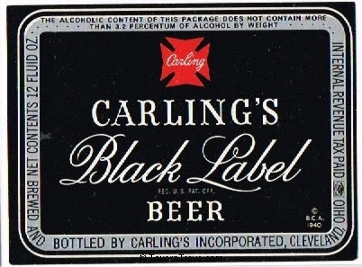 Carling's Black Label Beer