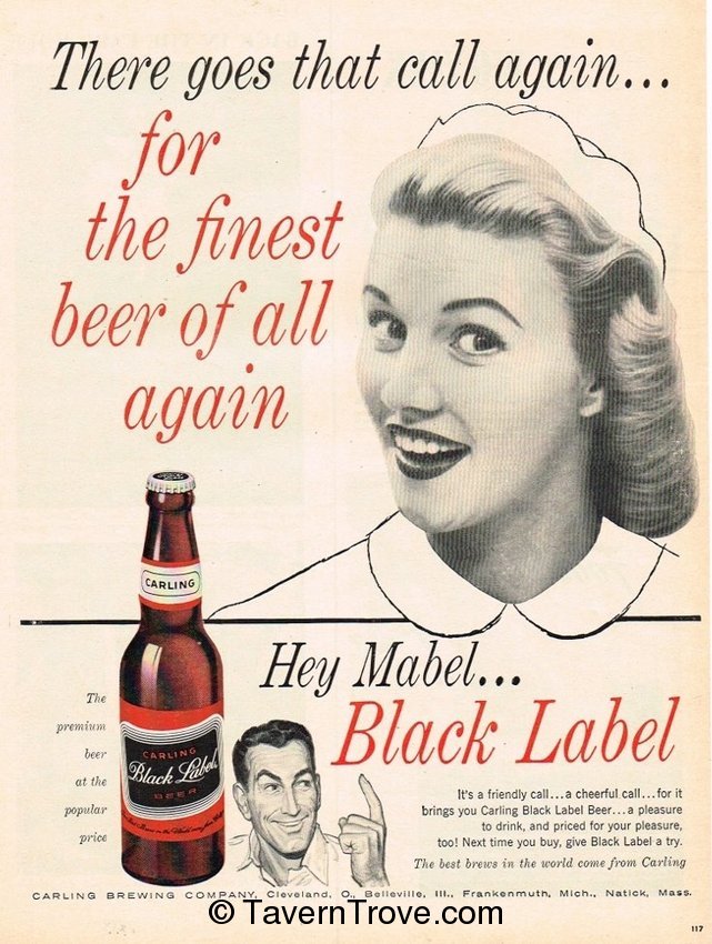 Carling's Black Label Beer