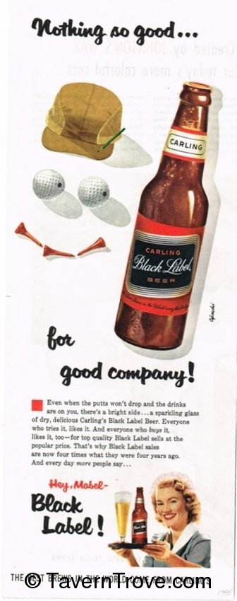 Carling's Black Label Beer