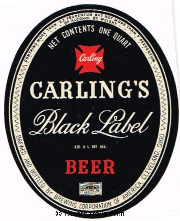 Carling's Black Label Lager Beer