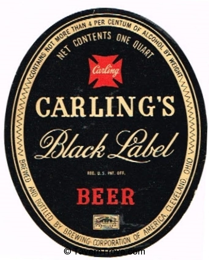 Carling's Black Label Lager Beer