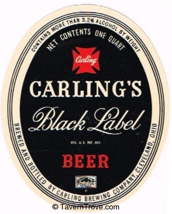 Carling's Black Label Lager Beer