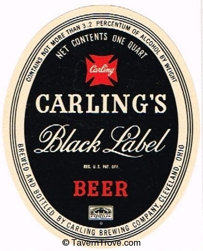 Carling's Black Label Lager Beer