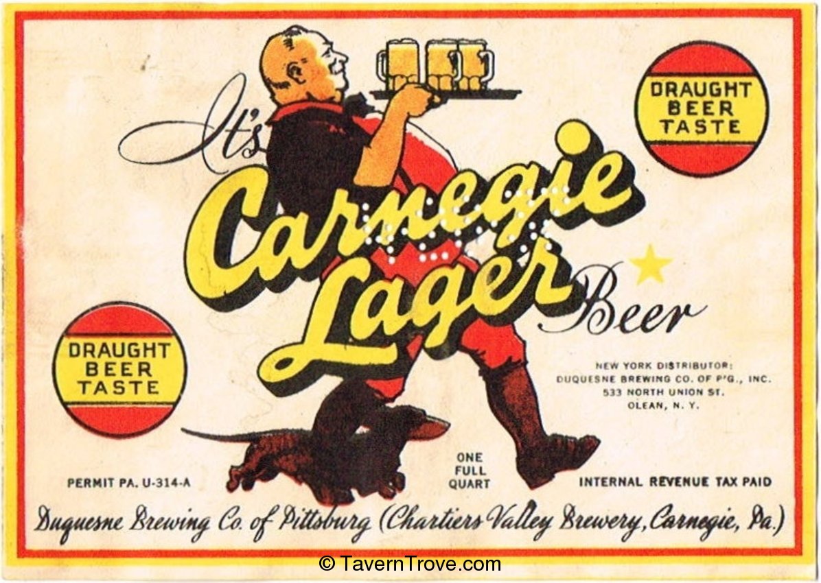 Carnegie Lager Beer