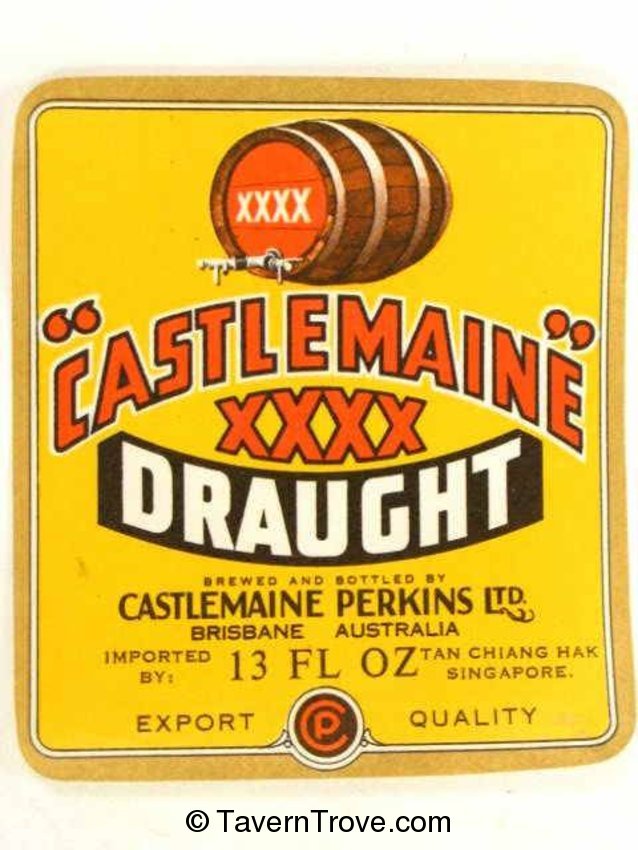 Castlemaine XXXX Draught Beer