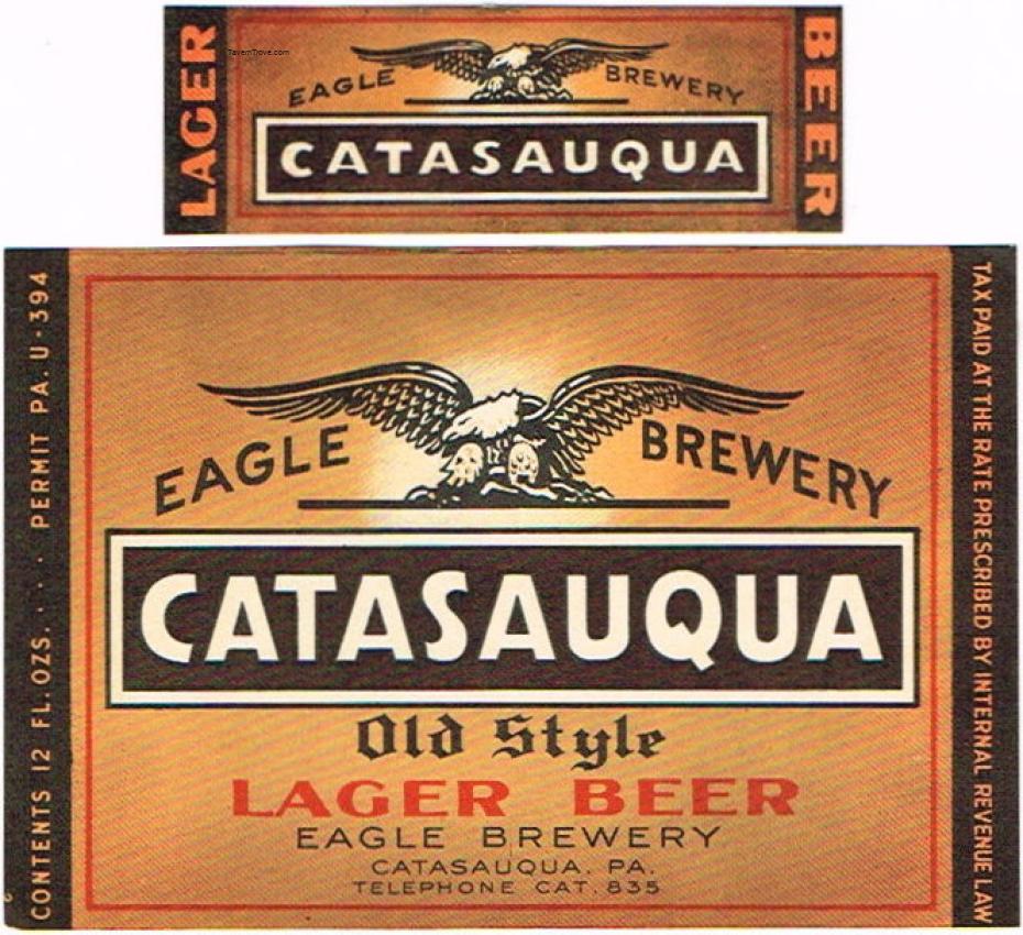 Catasauqua Old Style Lager Beer