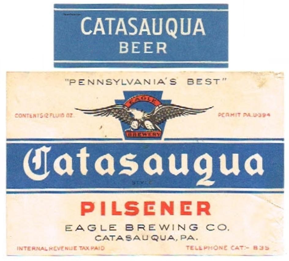 Catasauqua Pilsener Beer