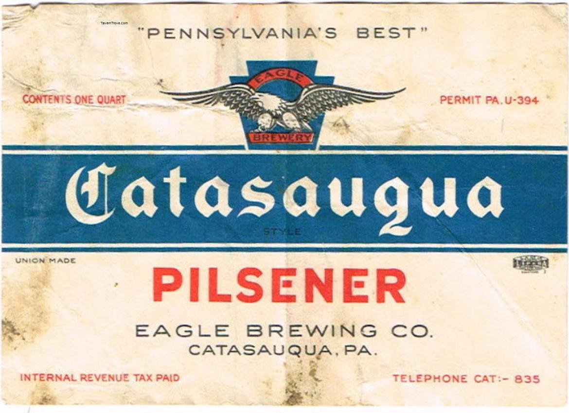 Catasauqua Pilsener Beer