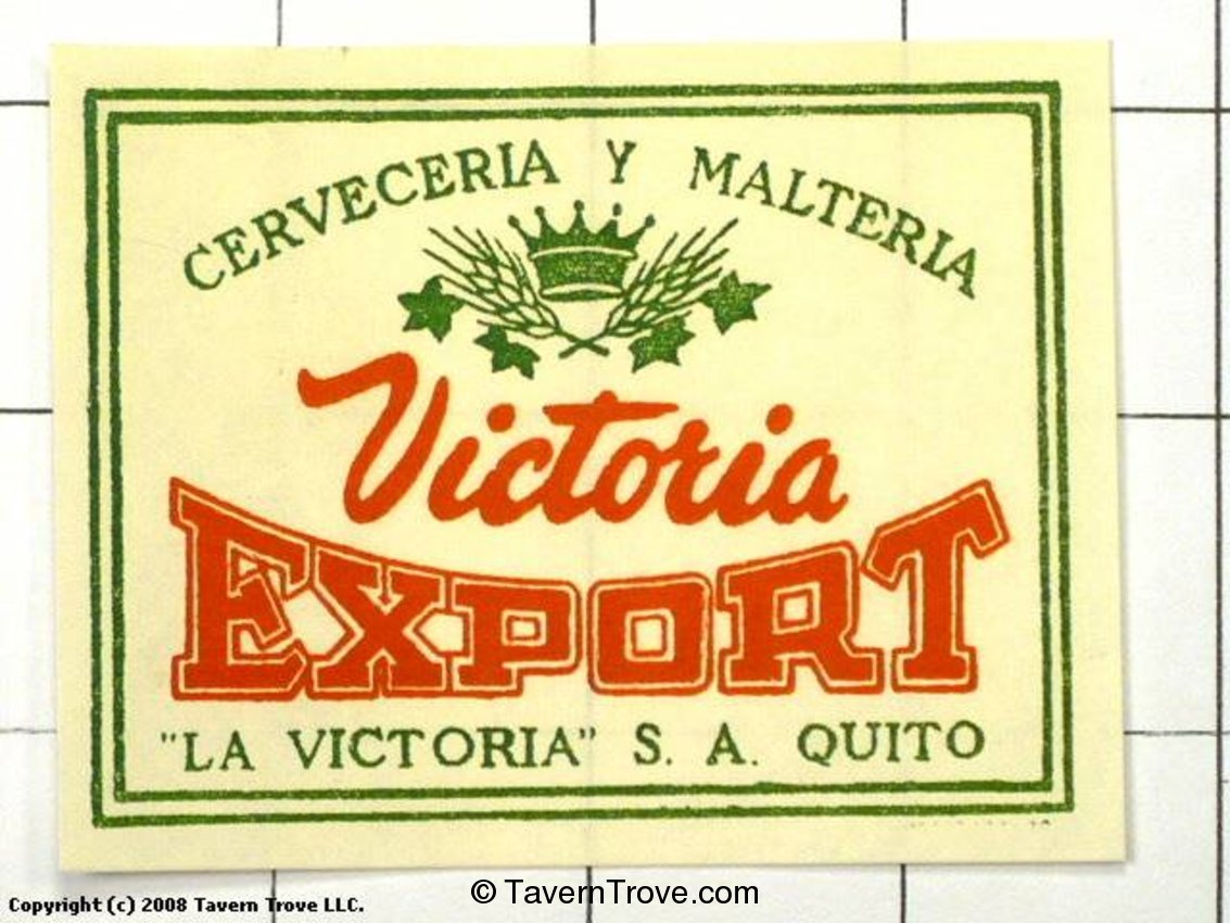 Cerveza Victoria Export