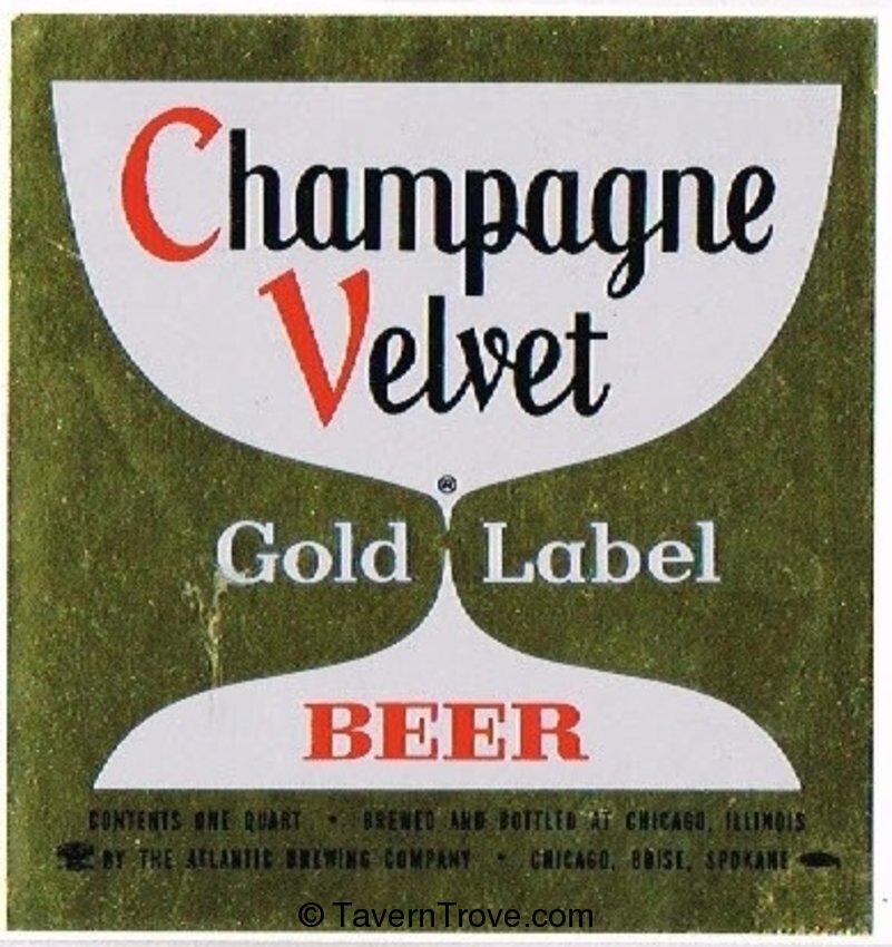 Champagne Velvet Beer