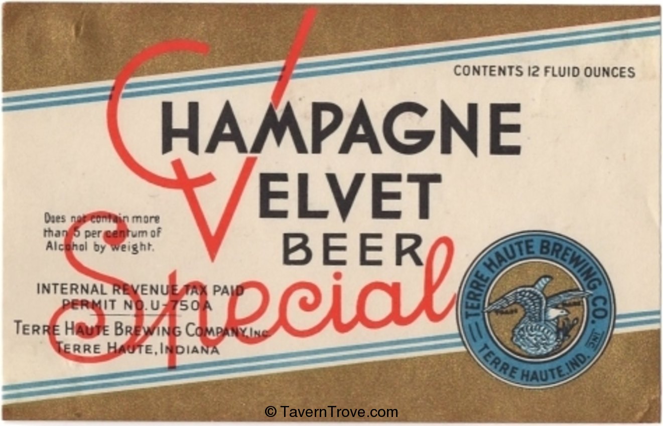 Champagne Velvet Special Beer