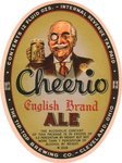 Cheerio English Brand Ale