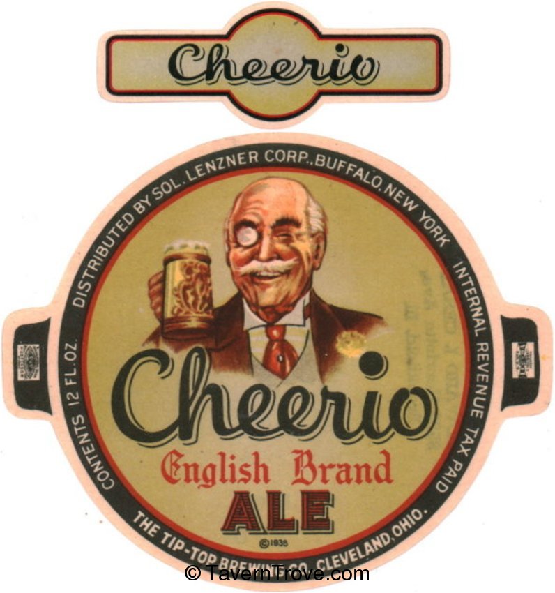 Cheerio English Brand Ale