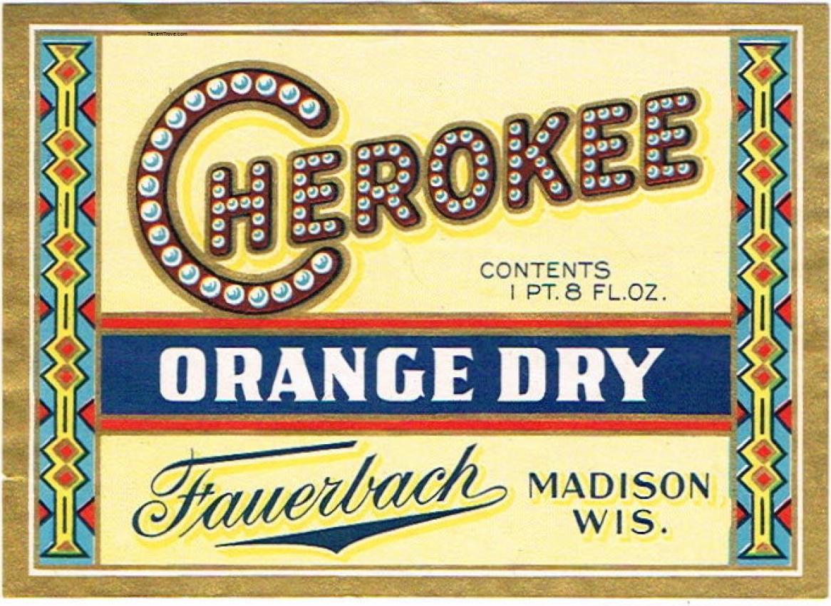 Cherokee Orange Dry Soda