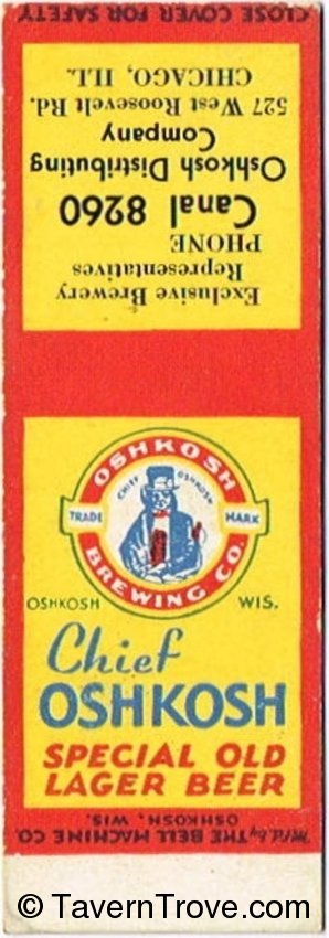 Chief Oshkosh Beer (sample)