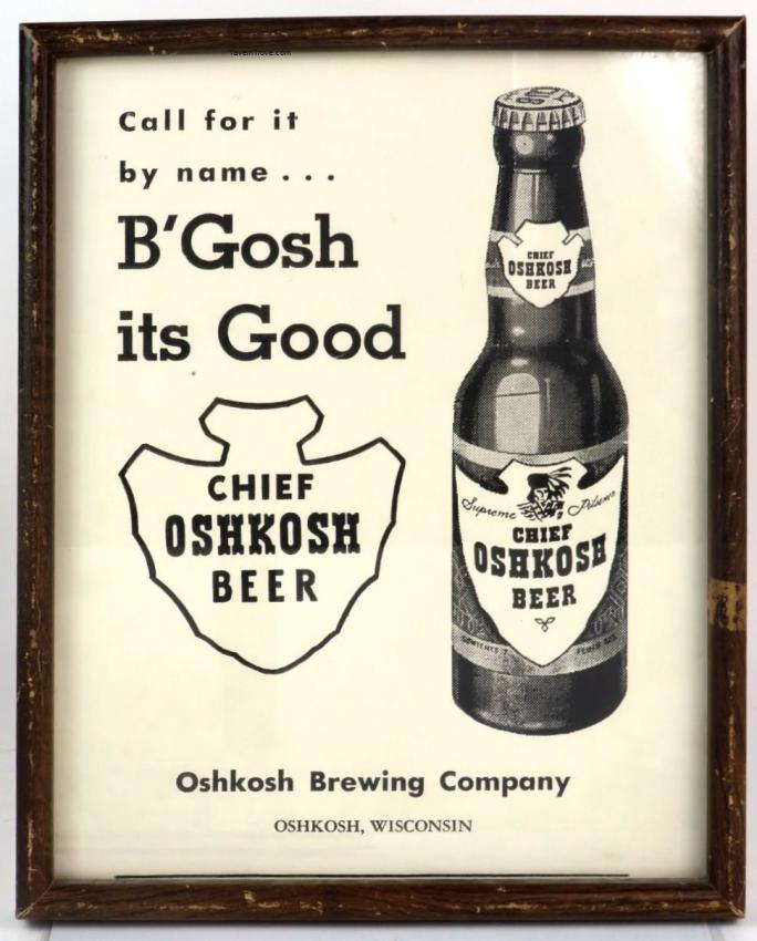 Chief Oshkosh Beer