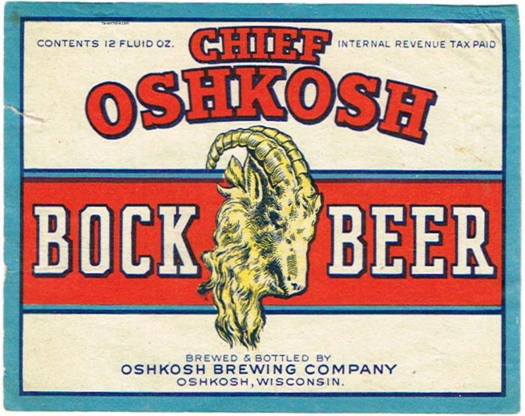 Chief Oshkosh Bock Beer