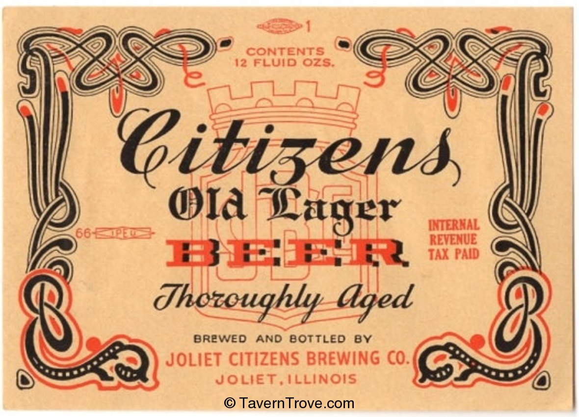 Citizens Old Lager Beer