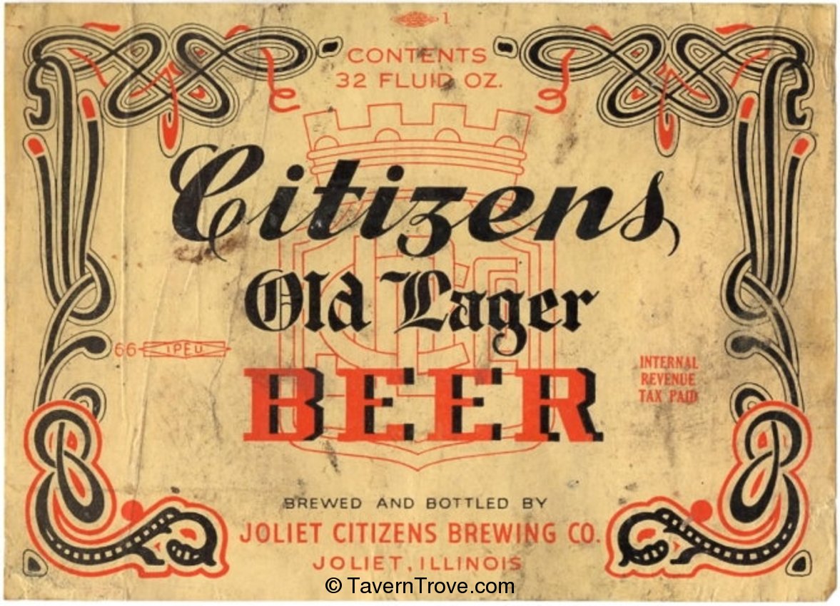 Citizens Old Lager Beer