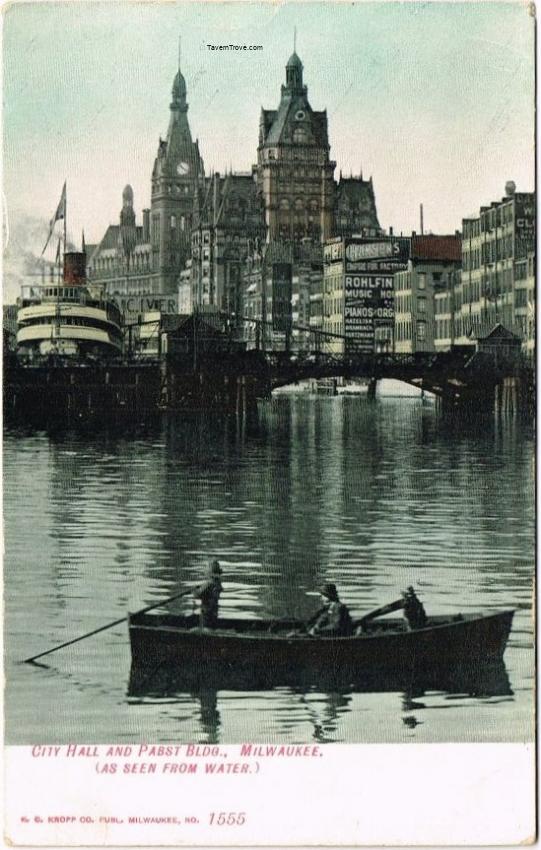 City Hall And Pabst Building