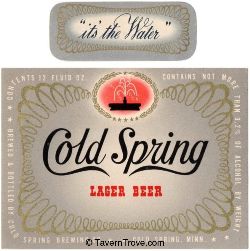 Cold Spring Lager Beer