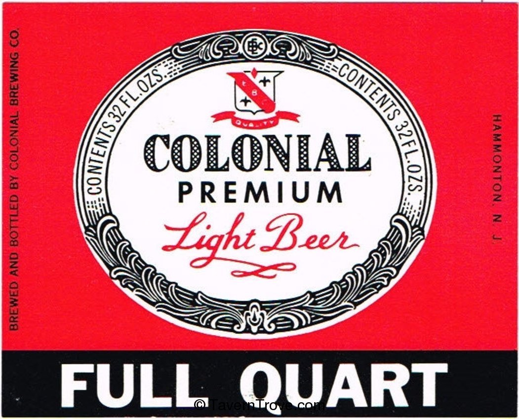 Colonial Premium Light Beer