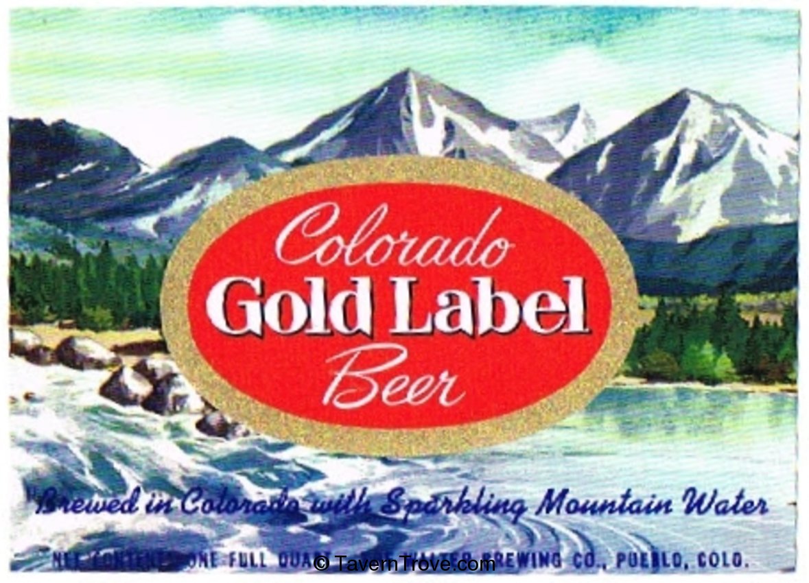 Colorado Gold Label Beer