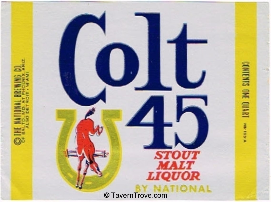 Colt 45 Stout Malt Liquor