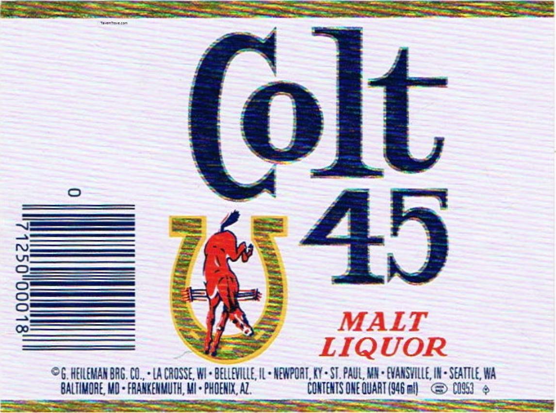 Colt 45 Malt Liquor