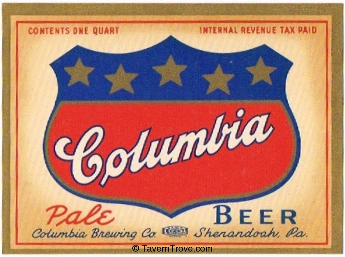 Columbia Pale Beer