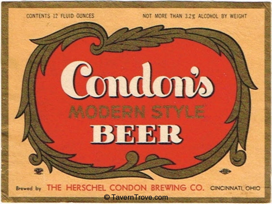 Condon's Modern Style Beer