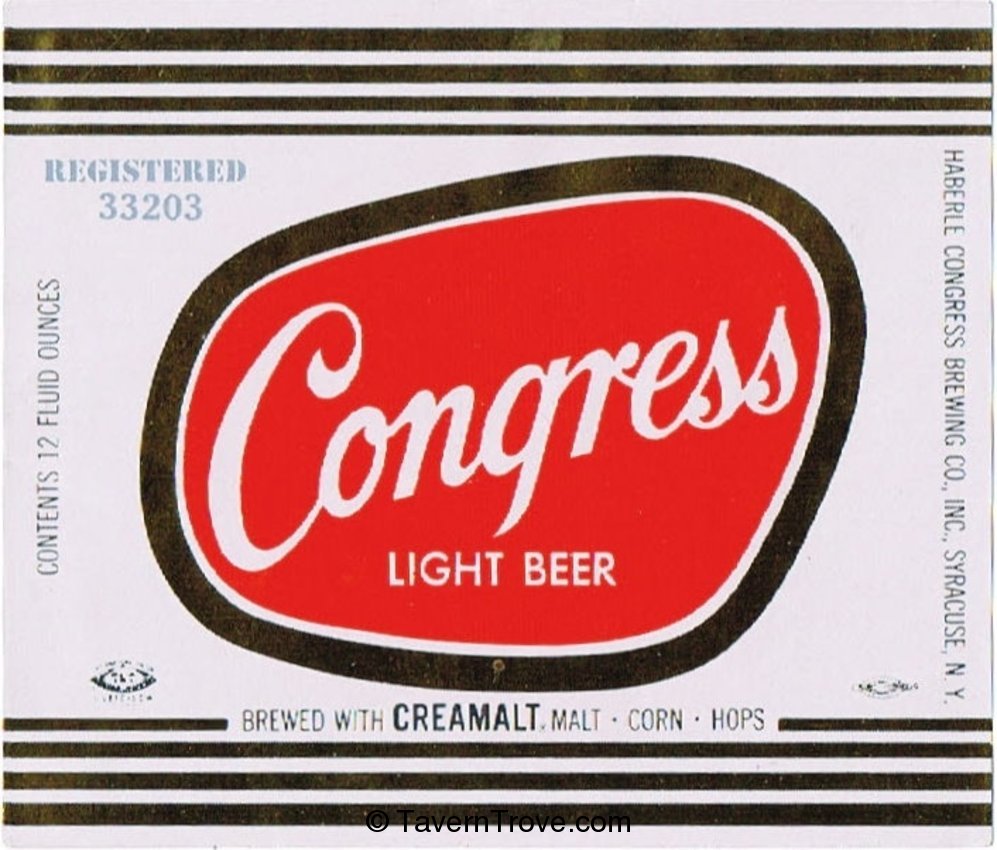 Congress Light  Beer