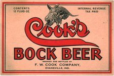 Cook's Bock Beer