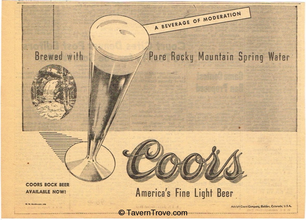 Coors Beer