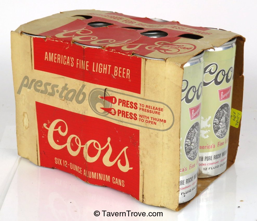 Coors Banquet Beer (12oz cans)