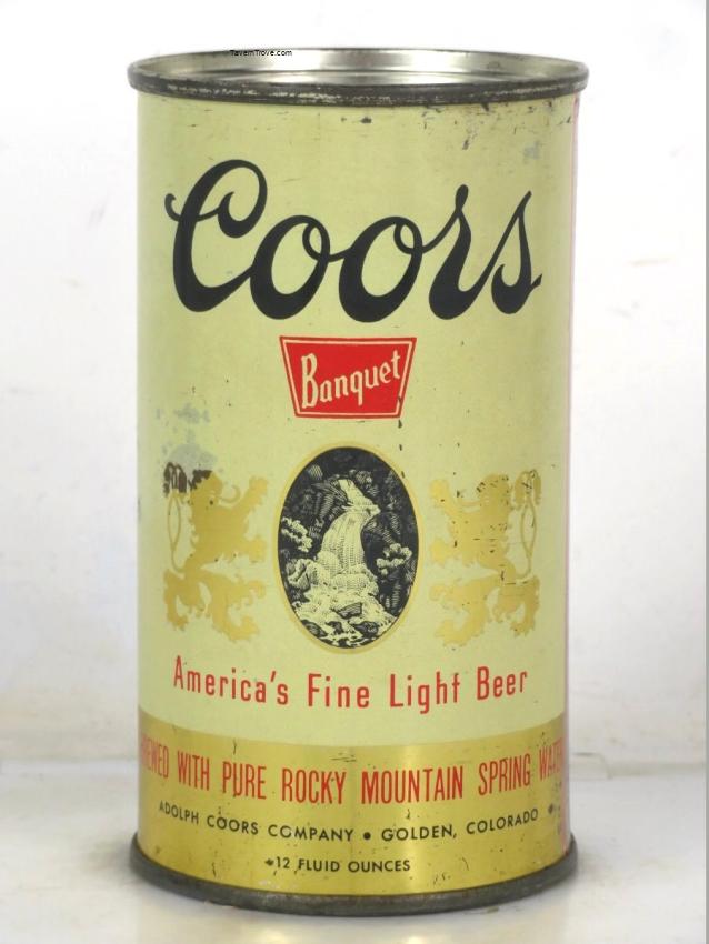 Coors Banquet Beer (red writing)