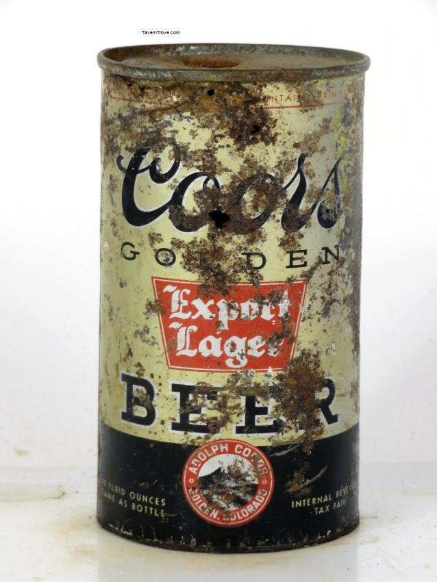 Coors Golden Export Lager Beer