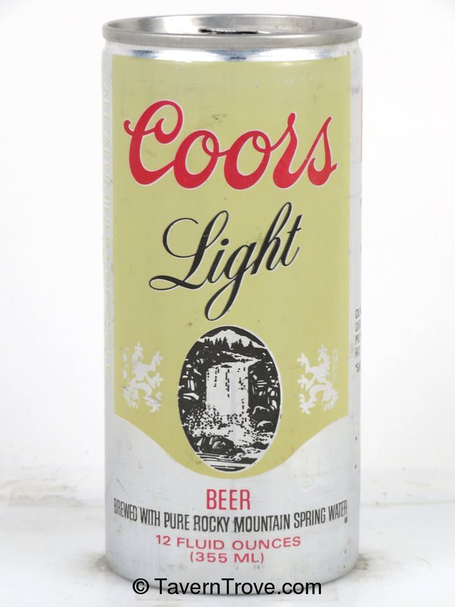 Coors Light Beer (Recalled Can)