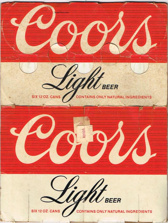 Coors Light Beer Six Pack