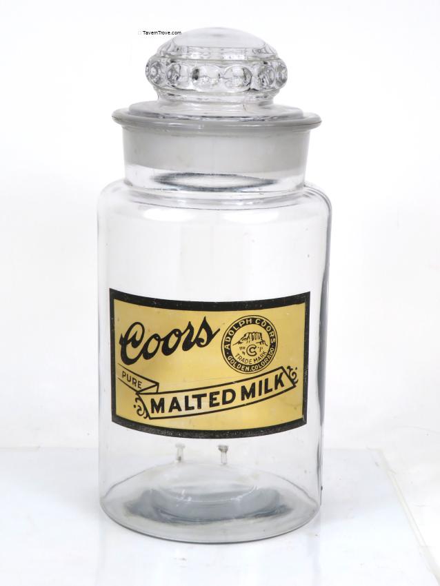 Coors Malted Milk Jar