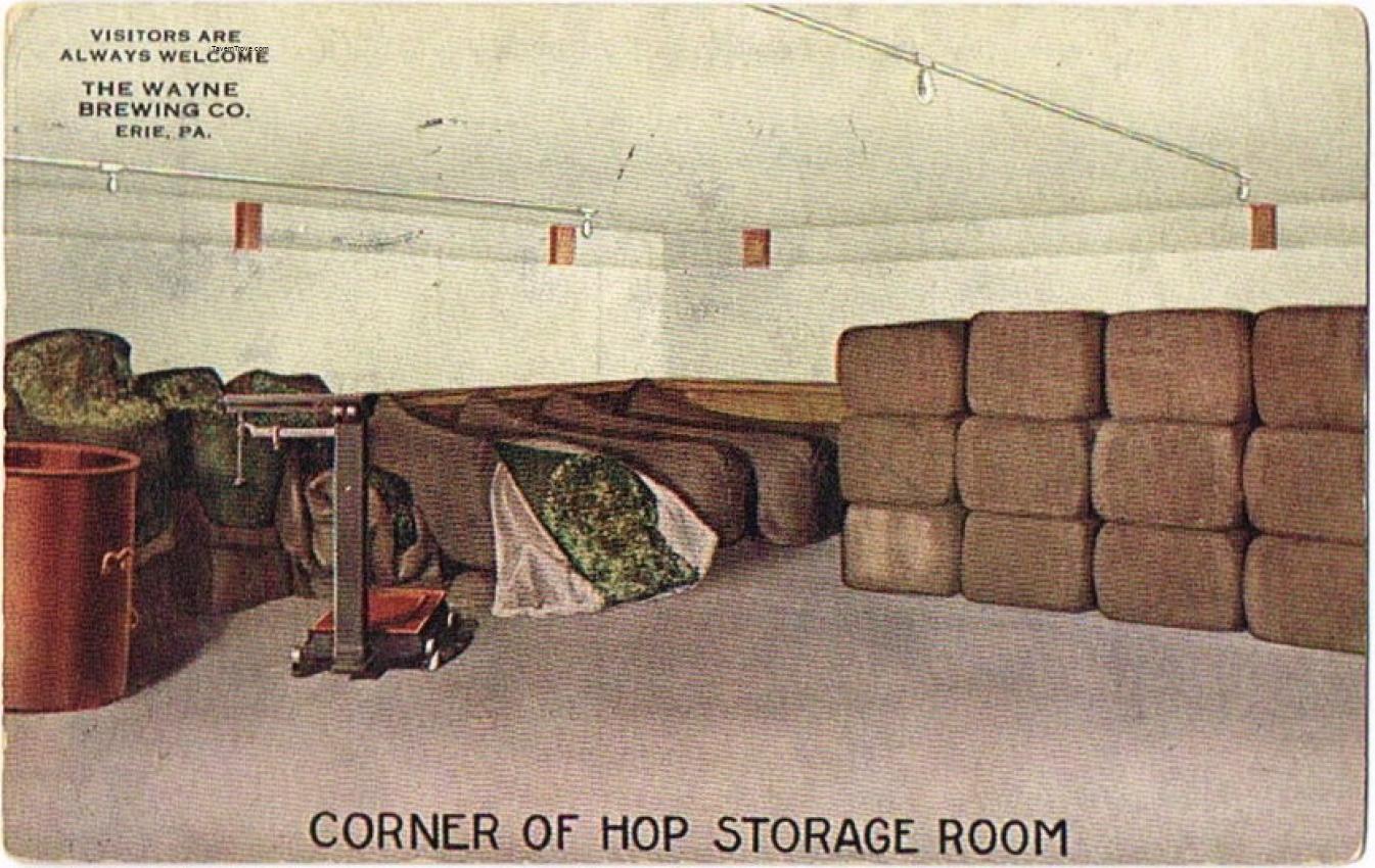 Corner Of Hop Storage Room