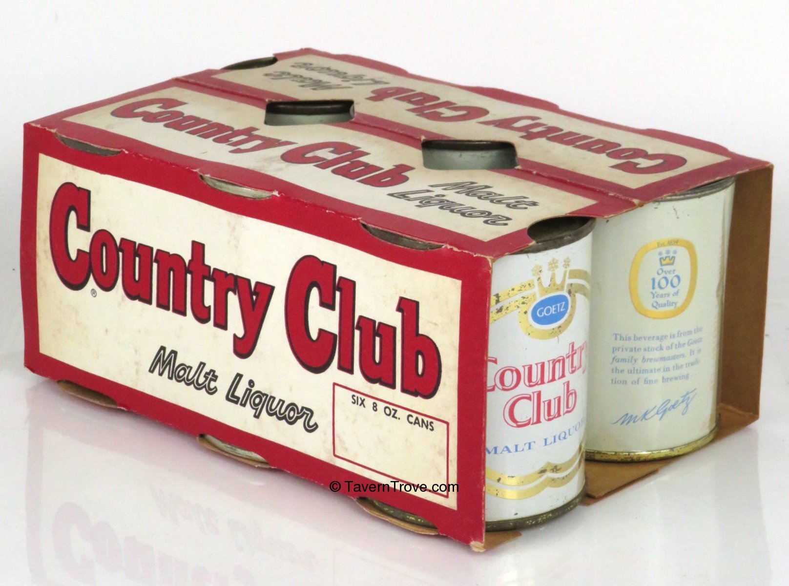 Item 35271 1960 Country Club Malt Liquor Six Pack Sixpack Holder