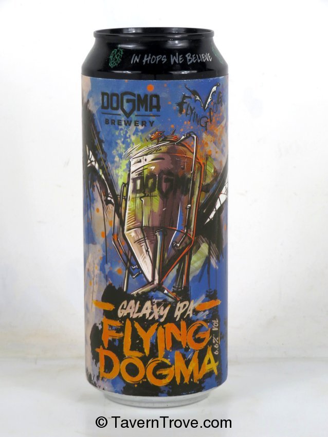 Croatia Flying Dogma Galaxy IPA 500ml Beer Can Radnicka