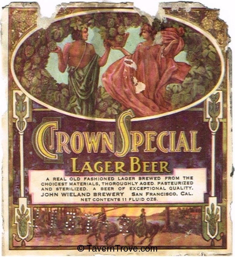 Crown Special Lager Beer